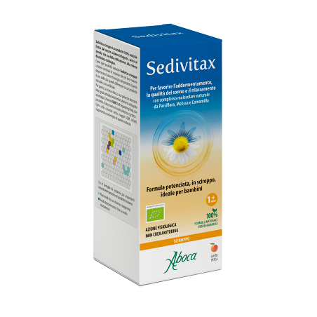 Aboca Sedivitax Pediatric-Sciroppo per favorire il sonno dei bambini Aboca Sedivitax Pediatric-Sciroppo per favorire il sonno dei bambini