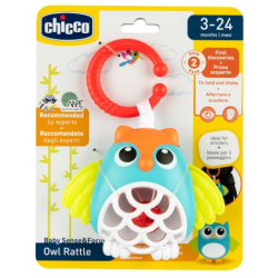 Chicco Gioco Trillino Gufetto - sonaglio educativo per lo sviluppo del tuo bambino