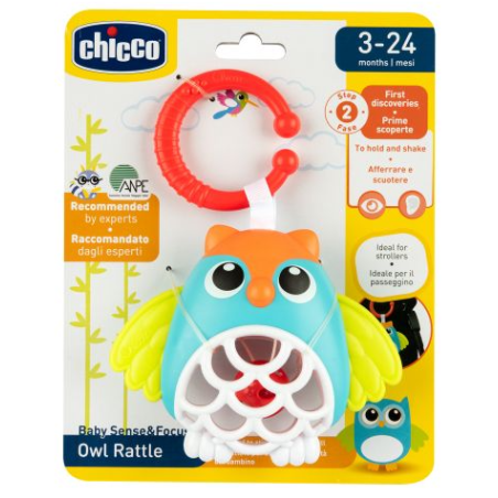 Chicco Gioco Trillino Gufetto - sonaglio educativo per lo sviluppo del tuo bambino Chicco Gioco Trillino Gufetto - sonaglio educativo per lo sviluppo del tuo bambino