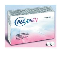 Vasodren integratore per gambe gonfie e microcircolo 30 compresse