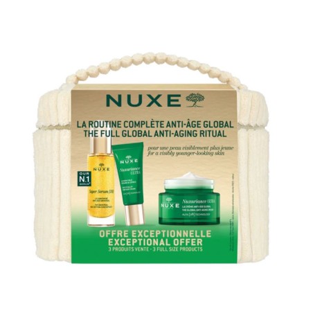Nuxe Rituale Completo Anti-età Globale crema + siero + contorno occhi + beauty case Nuxe Rituale Completo Anti-età Globale crema + siero + contorno occhi + beauty case