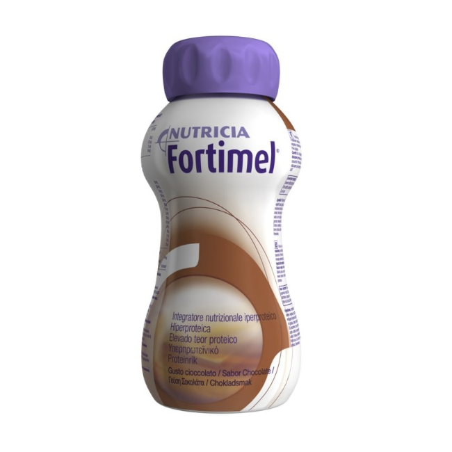 Fortimel Cioccolato 4x200 ml – Integratore Iperproteico pronto da bere