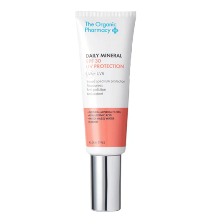 The Organic Pharmacy Daily Mineral SPF30 UV protection - Crema viso multi protettiva 50 ml