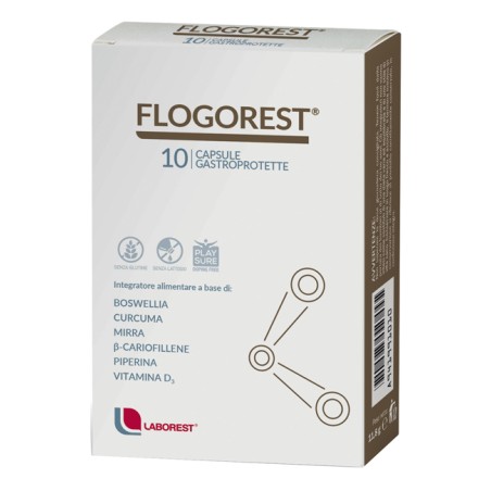 Flogorest per apparato muscolo scheletrico 10 capsule Flogorest per apparato muscolo scheletrico 10 capsule