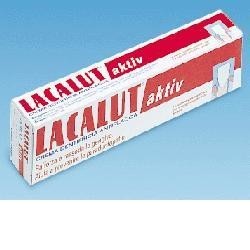 Lacalut Aktiv dentifricio con clorexidina antiplacca per parodontite 75 ml