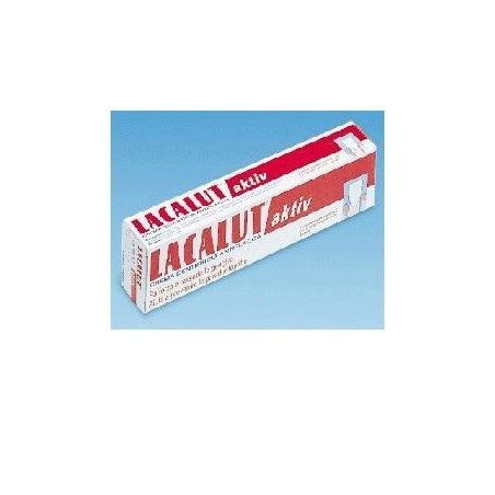 Lacalut Aktiv dentifricio con clorexidina antiplacca per parodontite 75 ml Lacalut Aktiv dentifricio con clorexidina antiplacca per parodontite 75 ml
