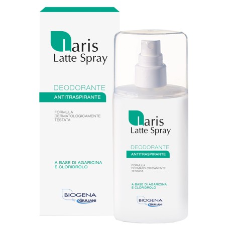 Laris latte spray deodorante delicato sudorazione abbondante 100 ml Laris latte spray deodorante delicato sudorazione abbondante 100 ml