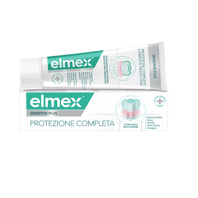 Elmex Sensitive Plus Complete Dentifricio per denti sensibili 75 ml