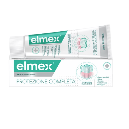 Elmex Sensitive Plus Complete Dentifricio per denti sensibili 75 ml Elmex Sensitive Plus Complete Dentifricio per denti sensibili 75 ml