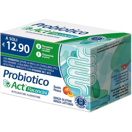 F&f Probiotico Act 8 Flaconcini F&f Probiotico Act 8 Flaconcini