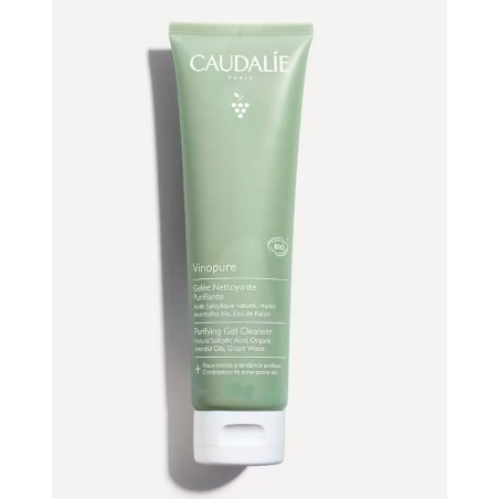 Caudalie Vinopure Gel detergente purificante viso formato viaggio 75 ml Caudalie Vinopure Gel detergente purificante viso formato viaggio 75 ml