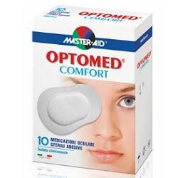 M-AID Optomed Comfort Medicazione Oculare Autoadesiva 10 Pezzi