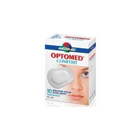 M-AID Optomed Comfort Medicazione Oculare Autoadesiva 10 Pezzi