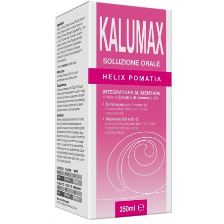 Kalumax sciroppo al lampone contro il catarro a base di lumaca 250ml Kalumax sciroppo al lampone contro il catarro a base di lumaca 250ml