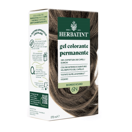 Herbatint 6N Biondo Scuro Colorazione permanente per capelli 135 ml Herbatint 6N Biondo Scuro Colorazione permanente per capelli 135 ml
