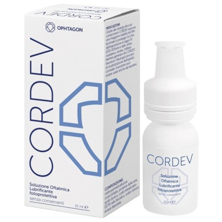 Ophtagon Cordev Soluzione oftalmica lubrificante fotoprotettiva riparatrice 10 ml Ophtagon Cordev Soluzione oftalmica lubrificante fotoprotettiva riparatrice 10 ml