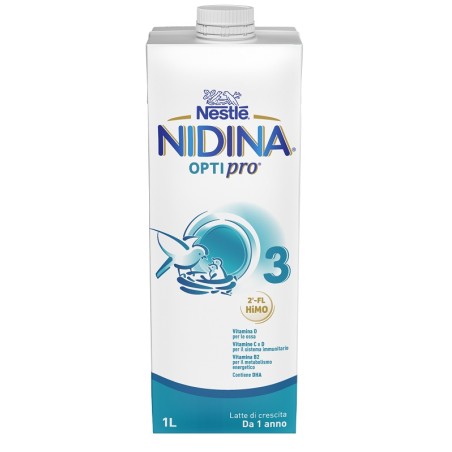 Nestlè Nidina Optipro 3 Liquido 1 Litro Nestlè Nidina Optipro 3 Liquido 1 Litro