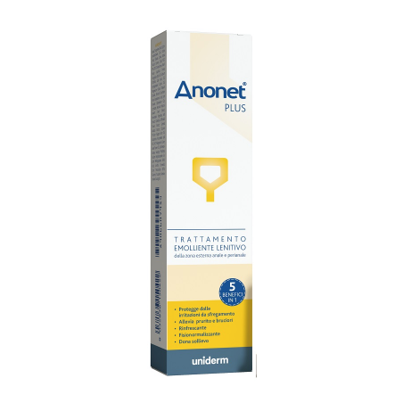 Anonet Plus Crema 30 g - Crema Emolliente per Emorroidi e Ragadi Anali Anonet Plus Crema 30 g - Crema Emolliente per Emorroidi e Ragadi Anali
