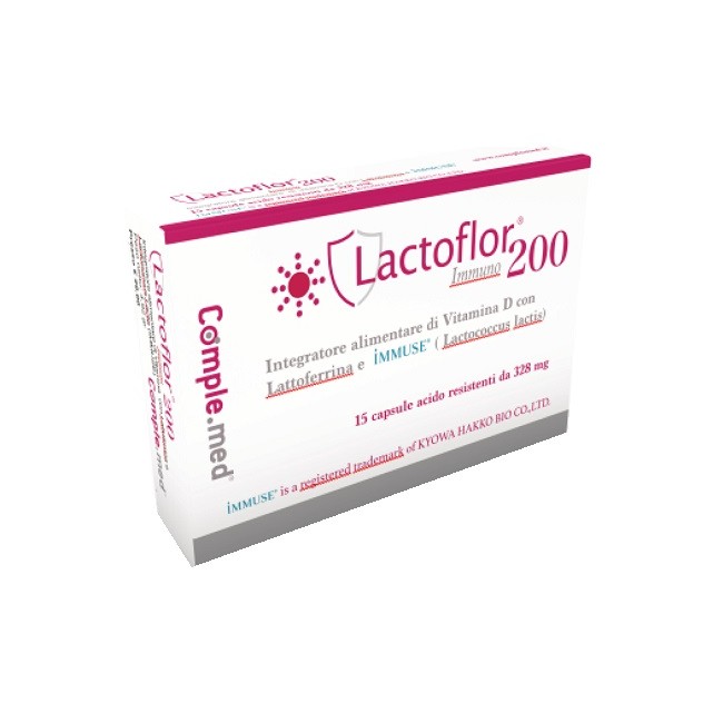 LACTOFLOR IMMUNO 200 15 CAPSULE
