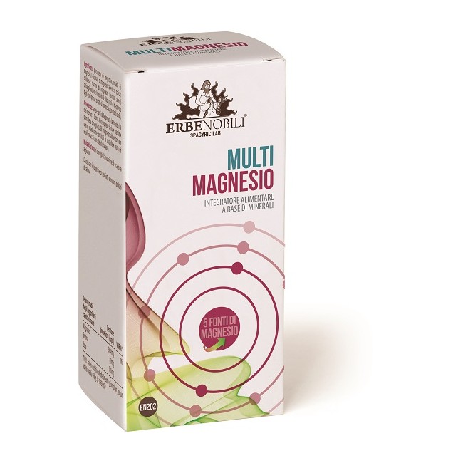 Erbenobili Multimagnesio Integratore per benessere fisico e mentale