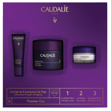 Caudalie Cofanetto Premier Cru Crema Ricca + crema + contorno occhi Caudalie Cofanetto Premier Cru Crema Ricca + crema + contorno occhi