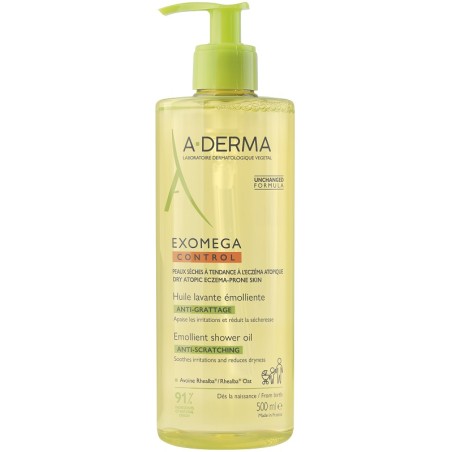 A-Derma Exomega Control Olio lavante ed emolliente 500 ml A-Derma Exomega Control Olio lavante ed emolliente 500 ml