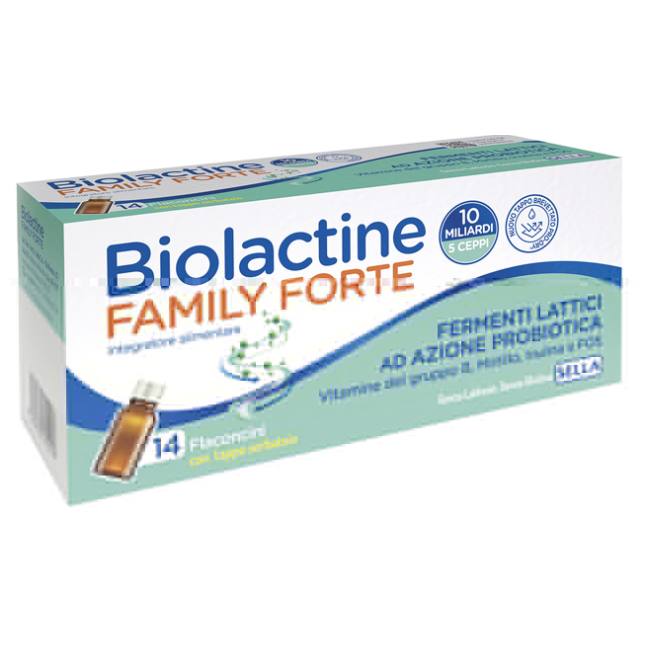 Biolactine Family Integratore di fermenti lattici intestinali