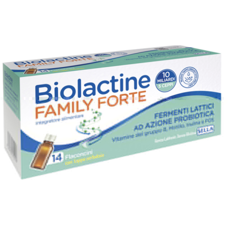 Biolactine Family Integratore di fermenti lattici intestinali Biolactine Family Integratore di fermenti lattici intestinali