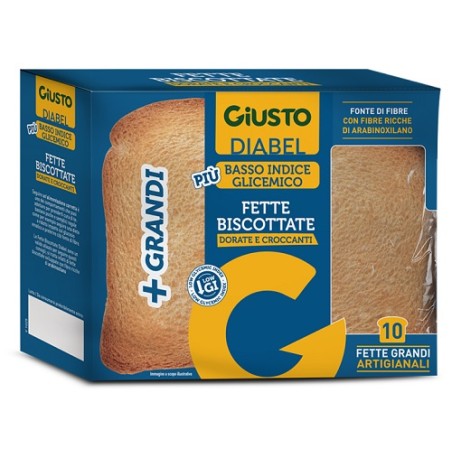 Farmafood Giusto Diabel Fette Biscottate 150 G Nuova Ricetta