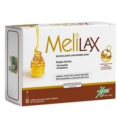 MeliLax Adulti Microclismi 6 Pezzi - Lassativo Lenitivo per Adulti