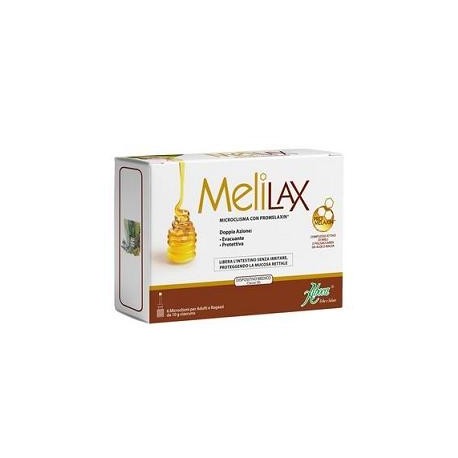 MeliLax Adulti Microclismi 6 Pezzi - Lassativo Lenitivo per Adulti