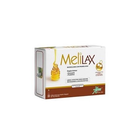 MeliLax Adulti Microclismi 6 Pezzi - Lassativo Lenitivo per Adulti