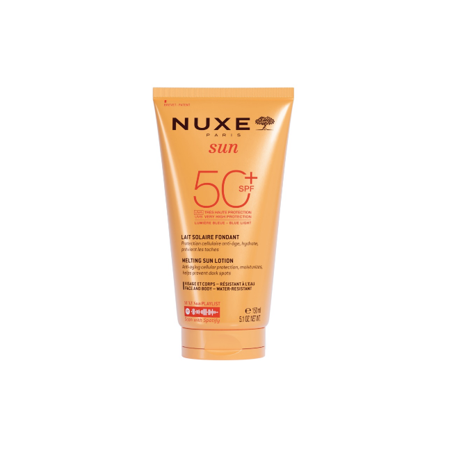 Nuxe Sun Latte solare SPF50+ per viso e corpo 150 ml