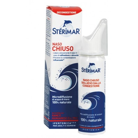 Sterimar Ipertonico Soluzione Nasale con Microdiffusore 50 ml