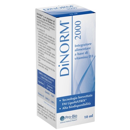 Pro-bio Pharma Dinorm 2000 Gocce 10 Ml