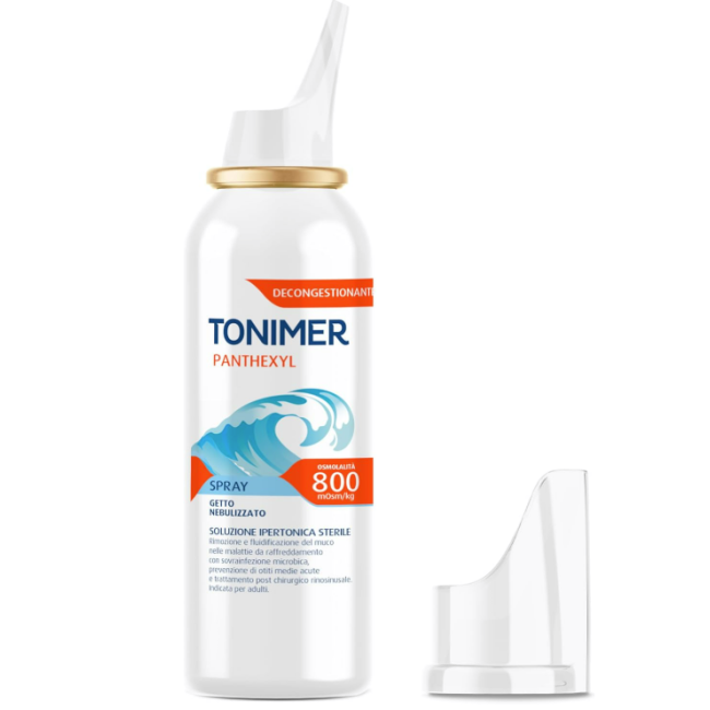 Tonimer Panthexyl 800 - Spray ipertonico con acqua di mare 100 ml