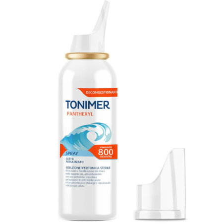 Tonimer Panthexyl 800 - Spray ipertonico con acqua di mare 100 ml Tonimer Panthexyl 800 - Spray ipertonico con acqua di mare 100 ml