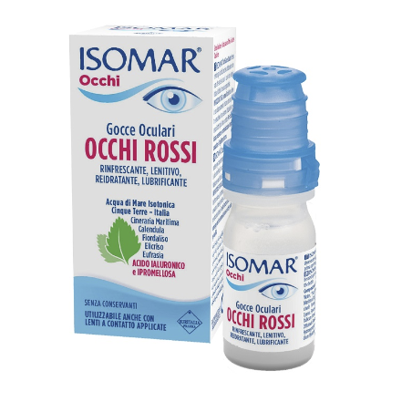 Isomar Occhi 10ml Gocce Oculari Lenitive Contro Le Irritazioni Oculari
