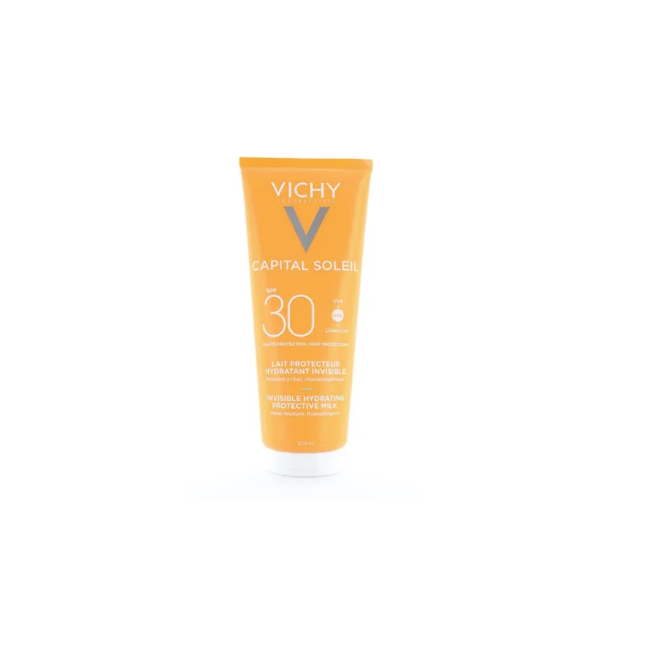 Vichy Ideal Soleil Latte idratante protezione solare viso e corpo