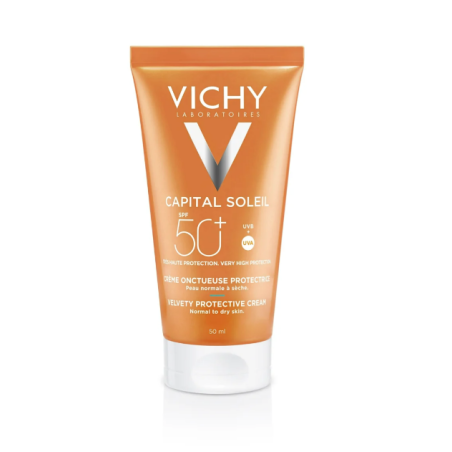 Vichy Ideal Soleil Crema viso vellutata perfezionante SPF50+ 50 ml Vichy Ideal Soleil Crema viso vellutata perfezionante SPF50+ 50 ml