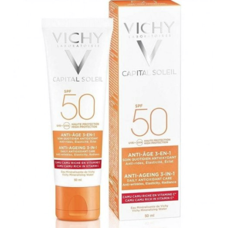 Vichy Ideal Soleil Anti-Ageing Crema viso protezione solare anti età Vichy Ideal Soleil Anti-Ageing Crema viso protezione solare anti età