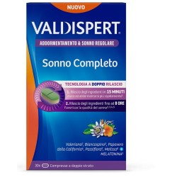Cooper Consumer Health It Valdispert Sonno Completo 30 Compresse A Doppio Strato