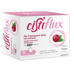 Cistiflux Integratore per la funzionalità delle vie urinarie 28 buste
