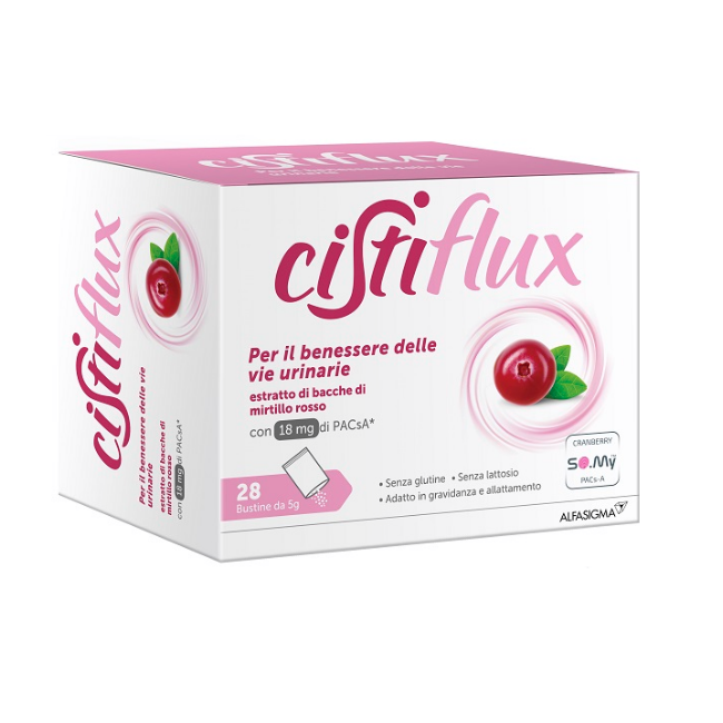 Cistiflux Integratore per la funzionalità delle vie urinarie 28 buste