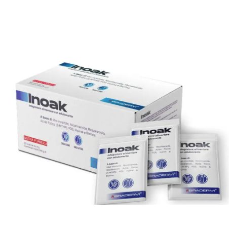 Braderm Inoak integratore per la bellezza della pelle 30 buste Braderm Inoak integratore per la bellezza della pelle 30 buste