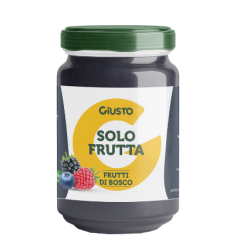 Giusto Solo Frutta Marmellata ai frutti di bosco 100% frutta