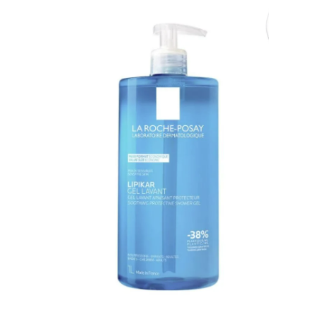 La Roche Posay Lipikar Gel lavante detergente corpo 1 litro La Roche Posay Lipikar Gel lavante detergente corpo 1 litro