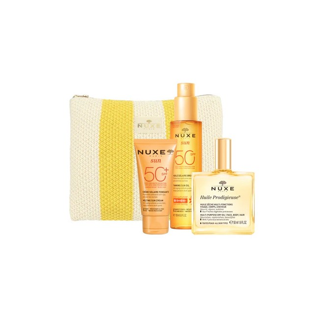 Nuxe Summer Essential trousse olio e crema solare + olio profumato