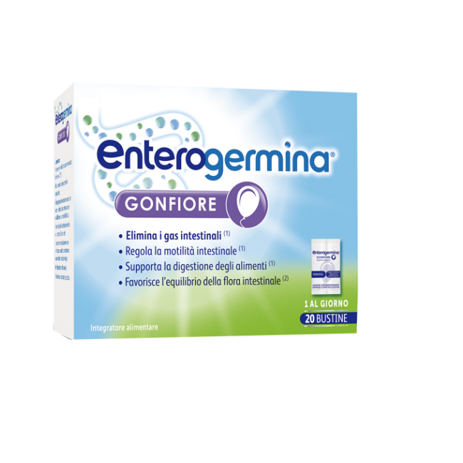 ENTEROGERMINA GONFIORE 20 BUSTINE BIPARTITE