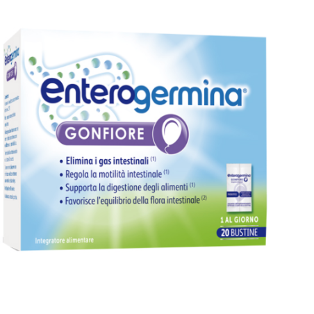 ENTEROGERMINA GONFIORE 20 BUSTINE BIPARTITE ENTEROGERMINA GONFIORE 20 BUSTINE BIPARTITE
